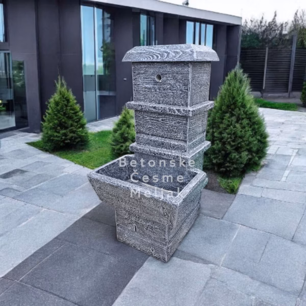 Betonska cesma Smreka Antracit
