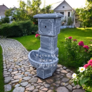 Betonska cesma Moravica led