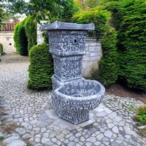 Betonska cesma TERRA Led