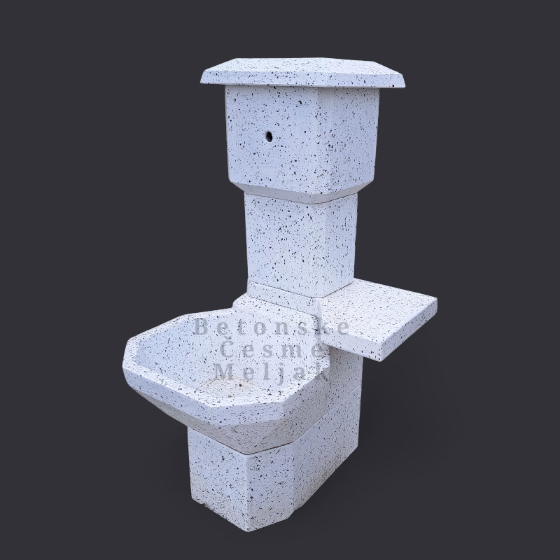 Betonska cesma Deluxe teraco